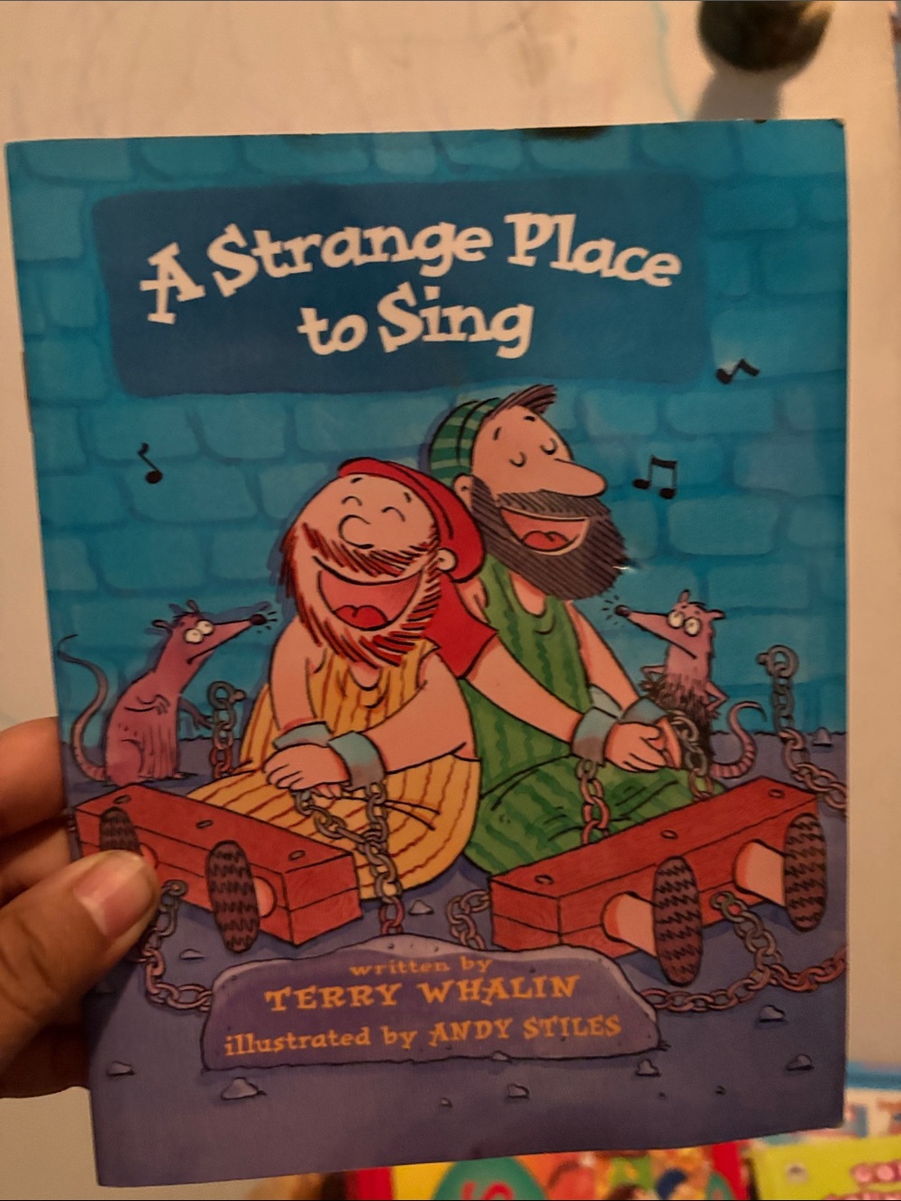 A Strange Place to Sing - Illustrated Blue Children's Book